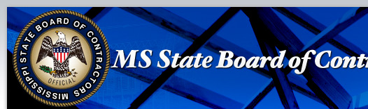 Licensed by the MS State Board of Contractors - VIcksburg MS Electrician's